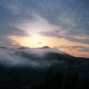 Jerry van de Beek - Mountain with Clouds